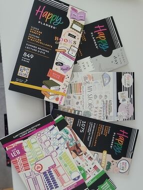 Happy Planner Stickers - Multicolor Accents
